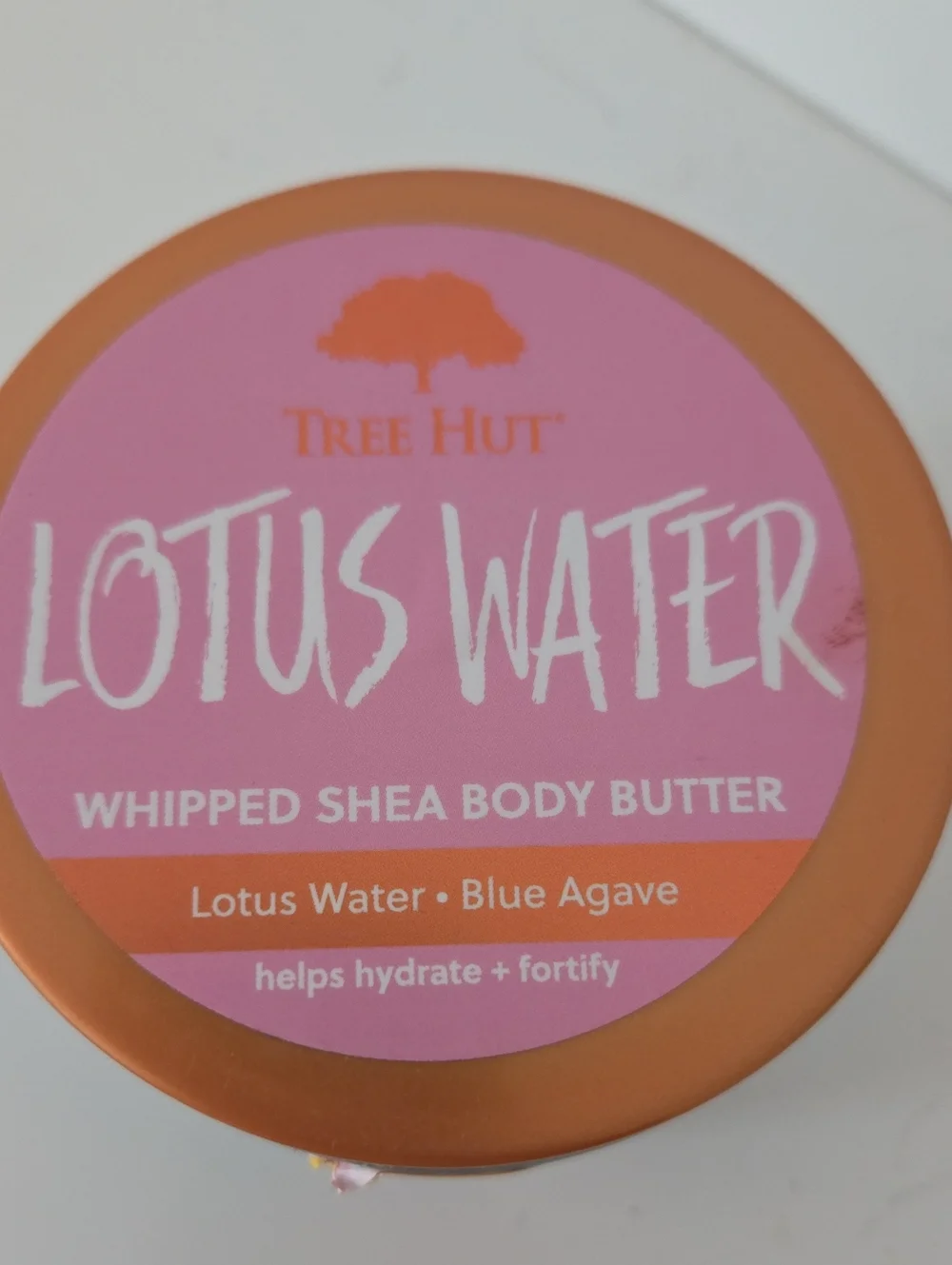 Tree Hut   Shea body scrub LOTUS WATER NWT